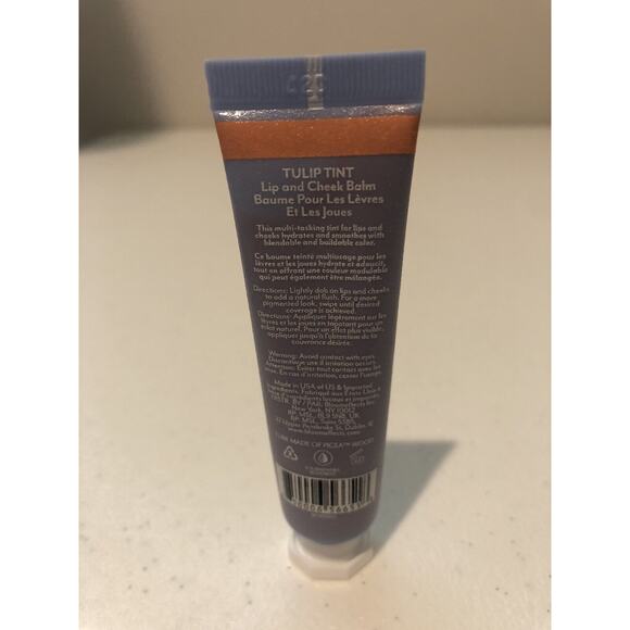 Bloomeffects NIB Sealed Tulip Tint Lip & Cheek Balm Crispa Coral 13mls/.45fl.oz. - Picture 4 of 5